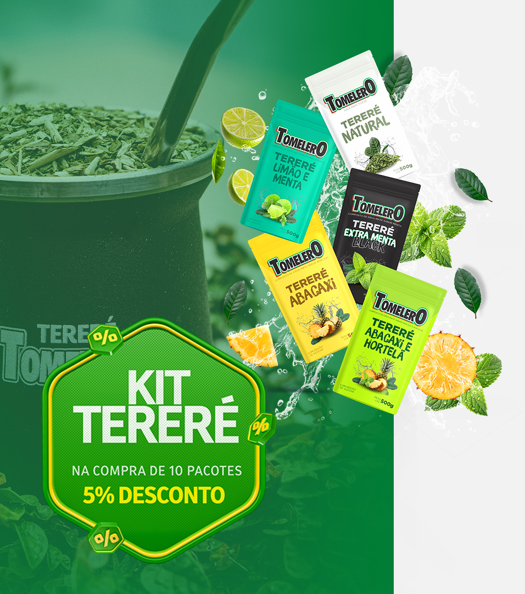 Kit Tereré 10 pacotes de Tereré - Imagem 1